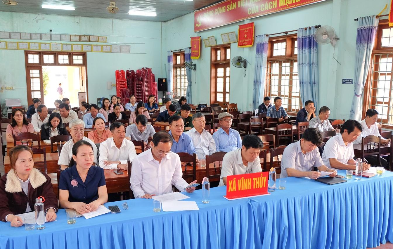 Xã Vĩnh Thủy đặt mục tiêu giảm 10% cuộc họp, 15% văn bản hành chính trong năm 2026