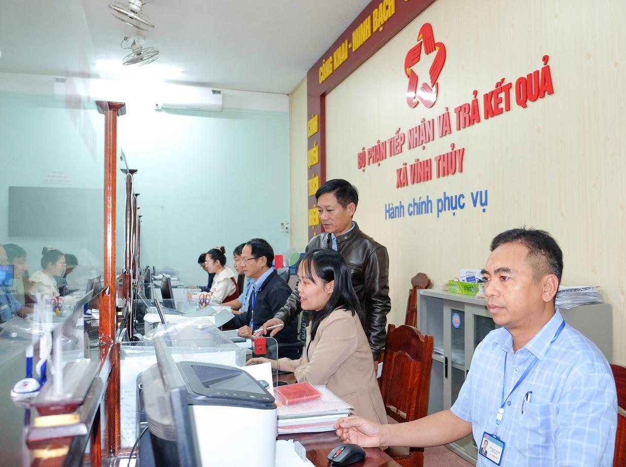 UBND xã Vĩnh Thủy yêu cầu tăng cường kỷ luật, kỷ cương hành chính trong thực thi công vụ