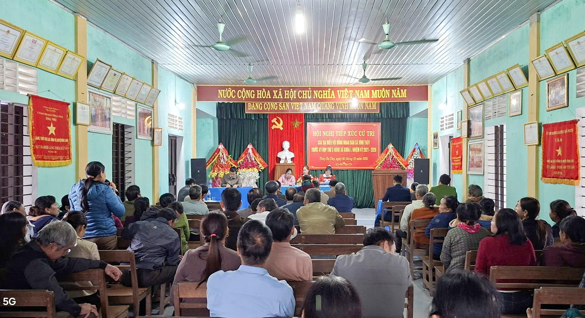 Vĩnh Thủy: Khẳng định vai trò cơ quan dân cử trong mô hình chính quyền địa phương mới