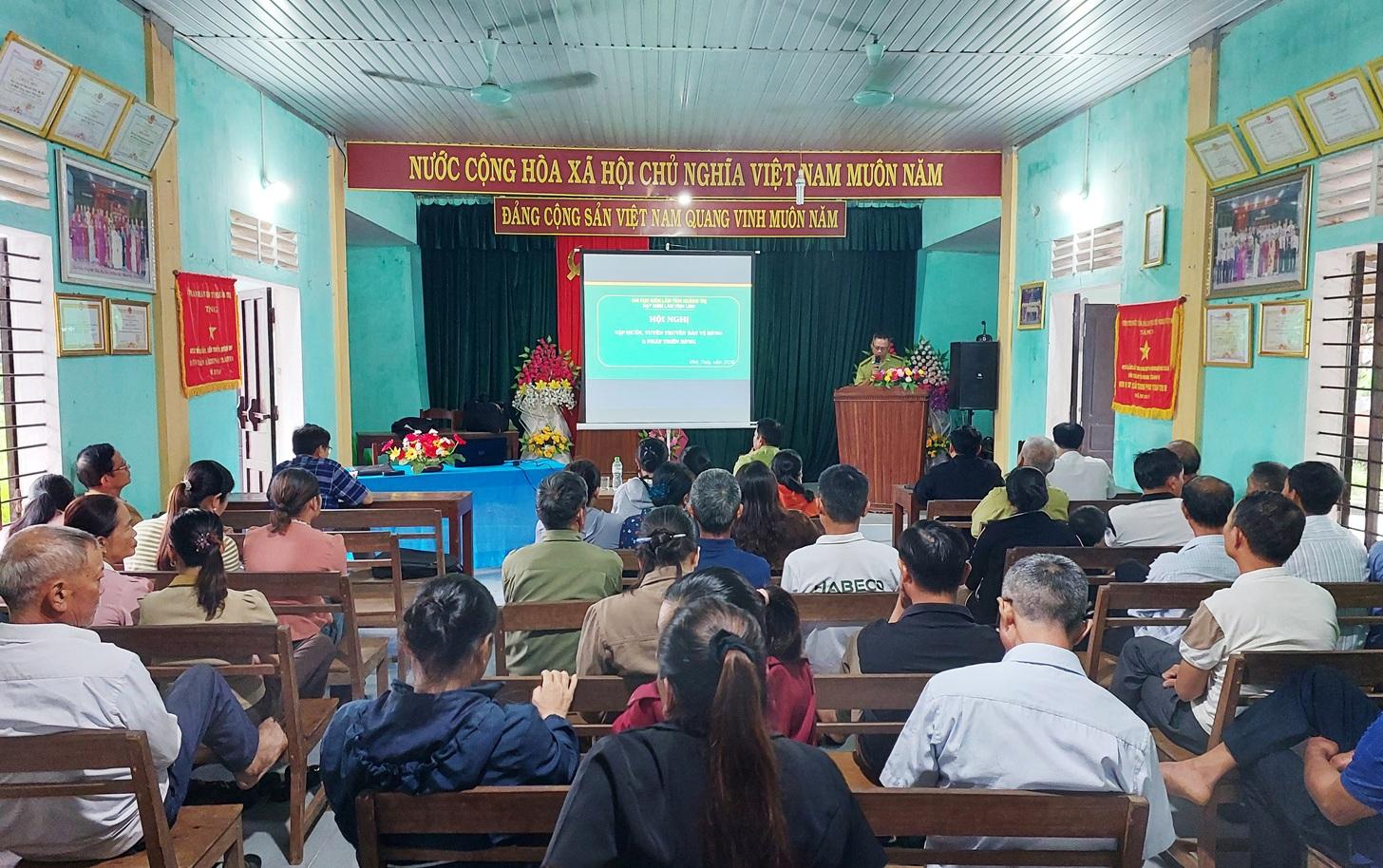 Vĩnh Thủy: Tập huấn quản lý, bảo vệ rừng và truy xuất nguồn gốc lâm sản