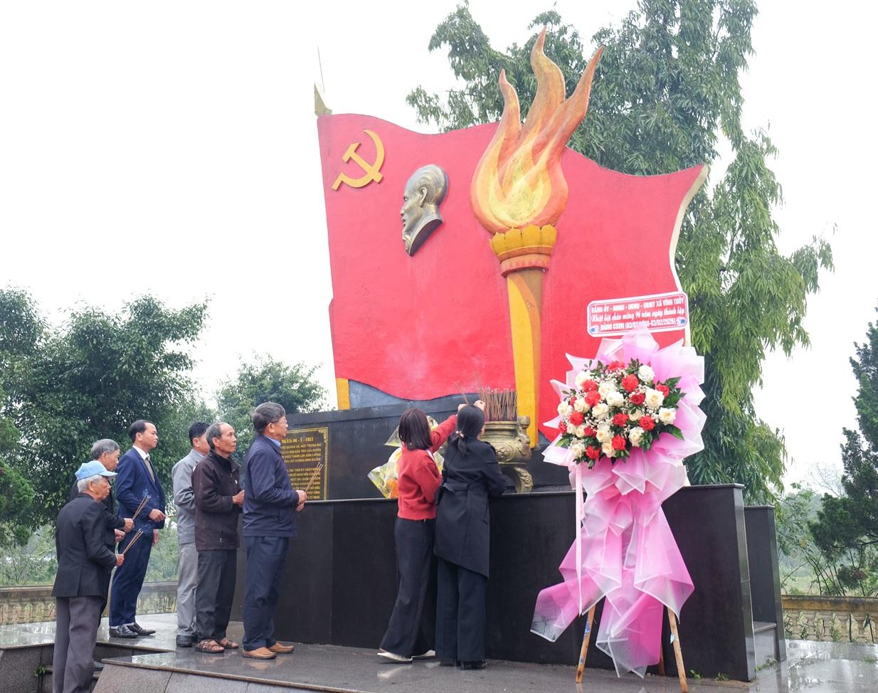 Đảng ủy xã Vĩnh Thủy đẩy mạnh học tập và làm theo tư tưởng, đạo đức, phong cách Hồ Chí Minh năm 2026