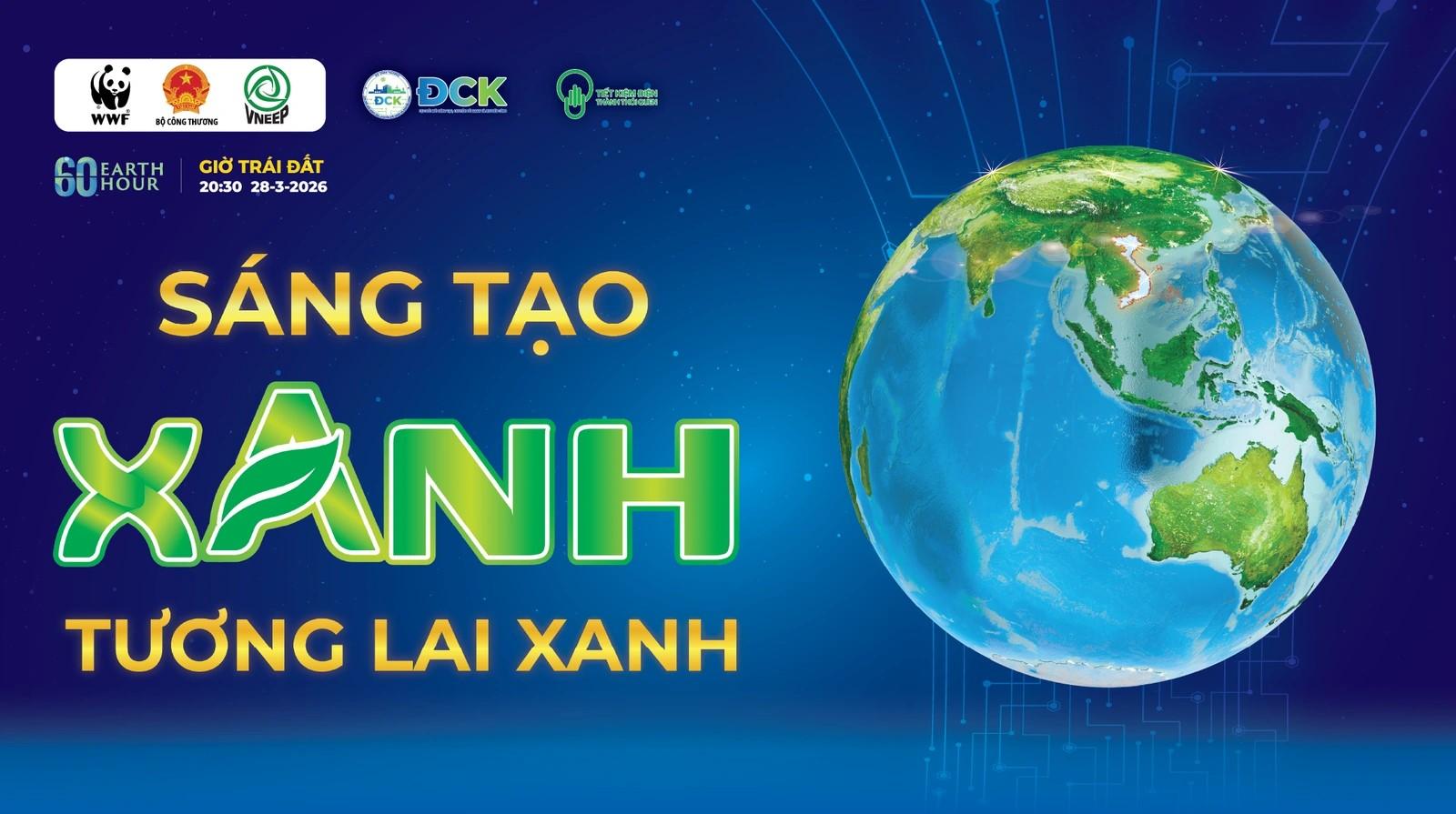 Hưởng ứng Chiến dịch Giờ Trái đất năm 2026