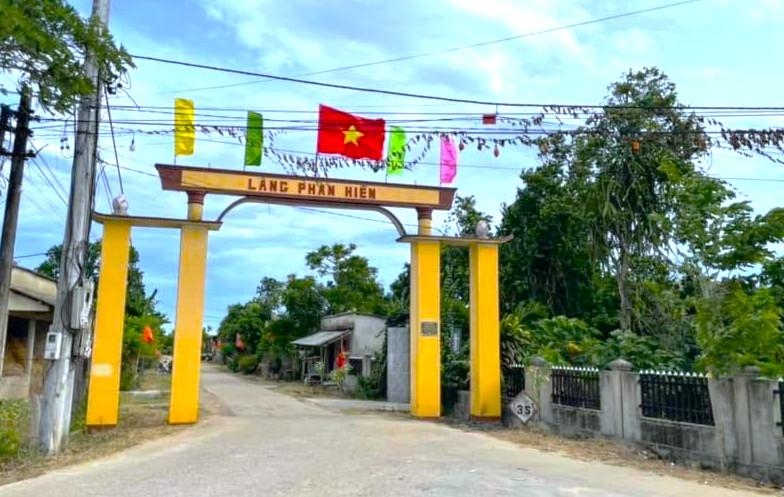 Thôn Phan Hiền đẩy nhanh tiến độ hoàn thiện tiêu chí nông thôn mới