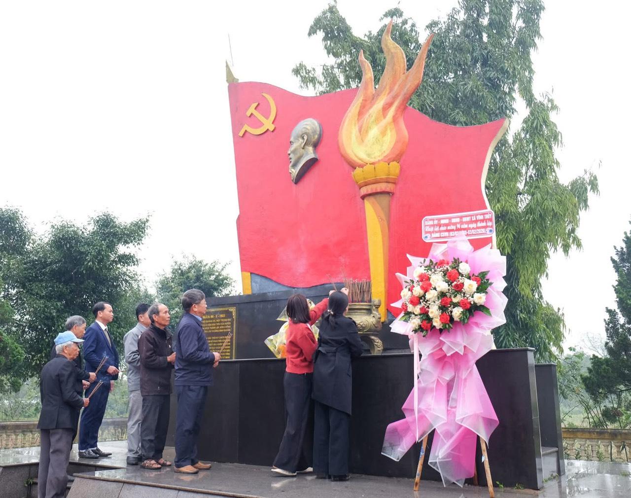 Tiếp nối truyền thống của Chi bộ Đảng đầu tiên, xây dựng Đảng bộ xã Vĩnh Thủy vững mạnh trong kỷ nguyên mới