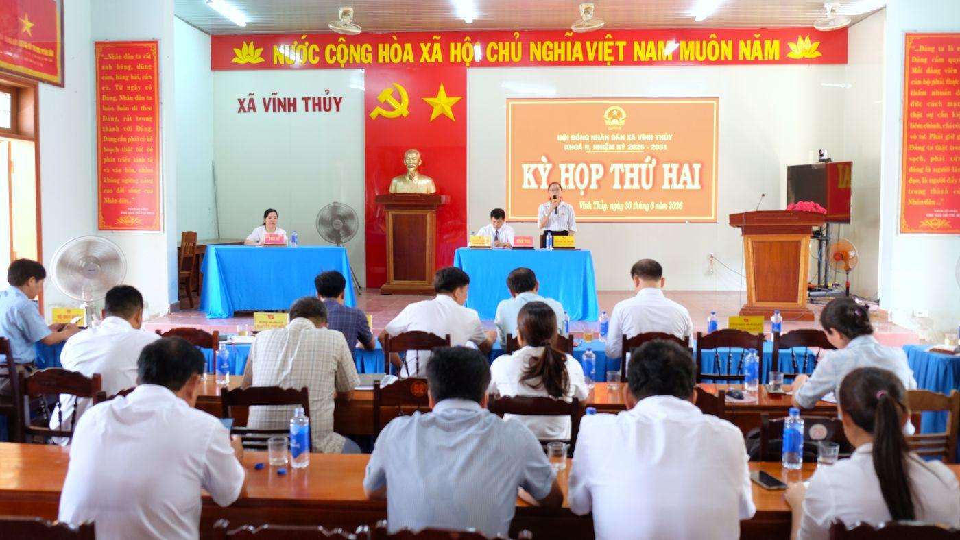 Vĩnh Thủy thông qua Nghị quyết sắp xếp 20 thôn thành 11 thôn, có hiệu lực từ ngày 1/7/2026