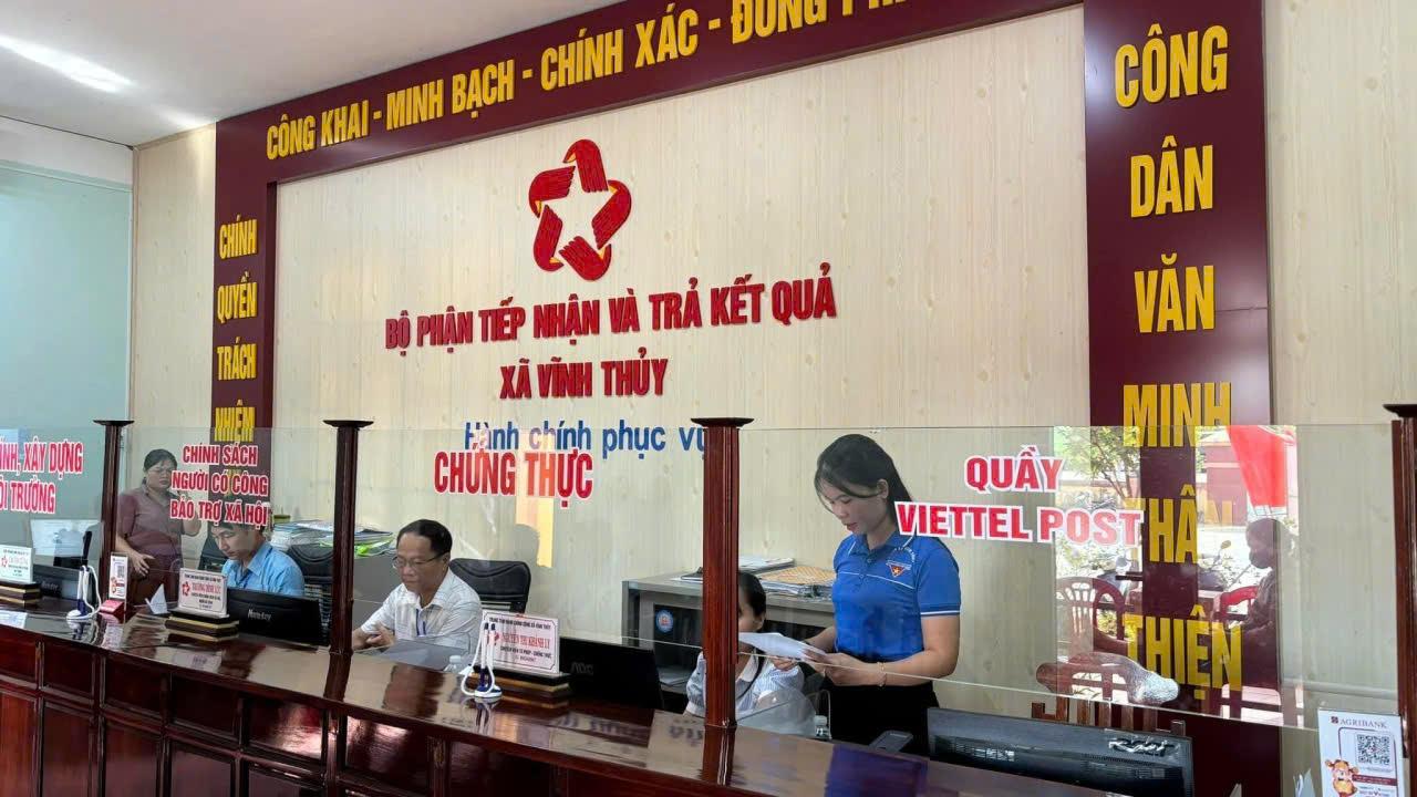 UBND xã Vĩnh Thủy phát động phong trào thi đua thực hiện công tác CCHC trên địa bàn xã Vĩnh Thủy...