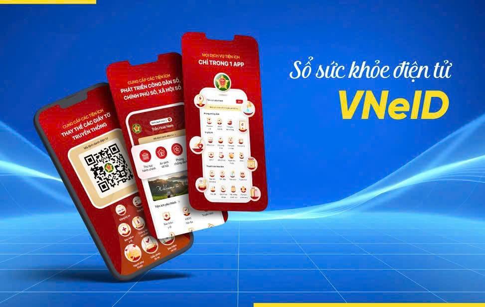 Vĩnh Thủy triển khai Tháng cao điểm tích hợp Sổ sức khỏe điện tử trên ứng dụng VNeID phục vụ chuyển đổi số trên địa xã.