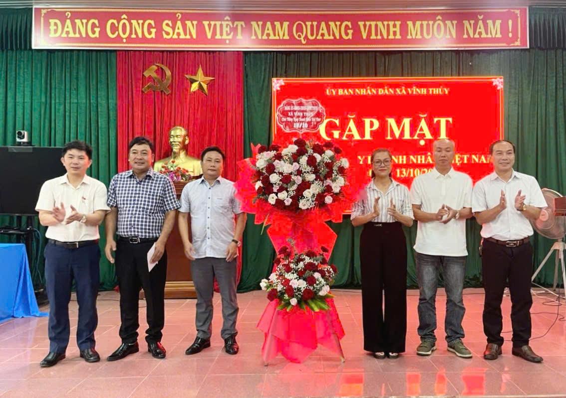 Xã Vĩnh Thủy gặp mặt kỷ niệm Ngày Doanh nhân Việt Nam (13/10)